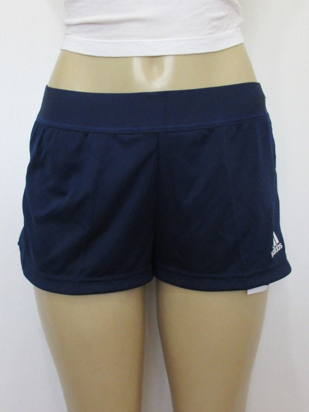 New ADIDAS Athletic Shorts Size Medium Navy Blue Aeroready
